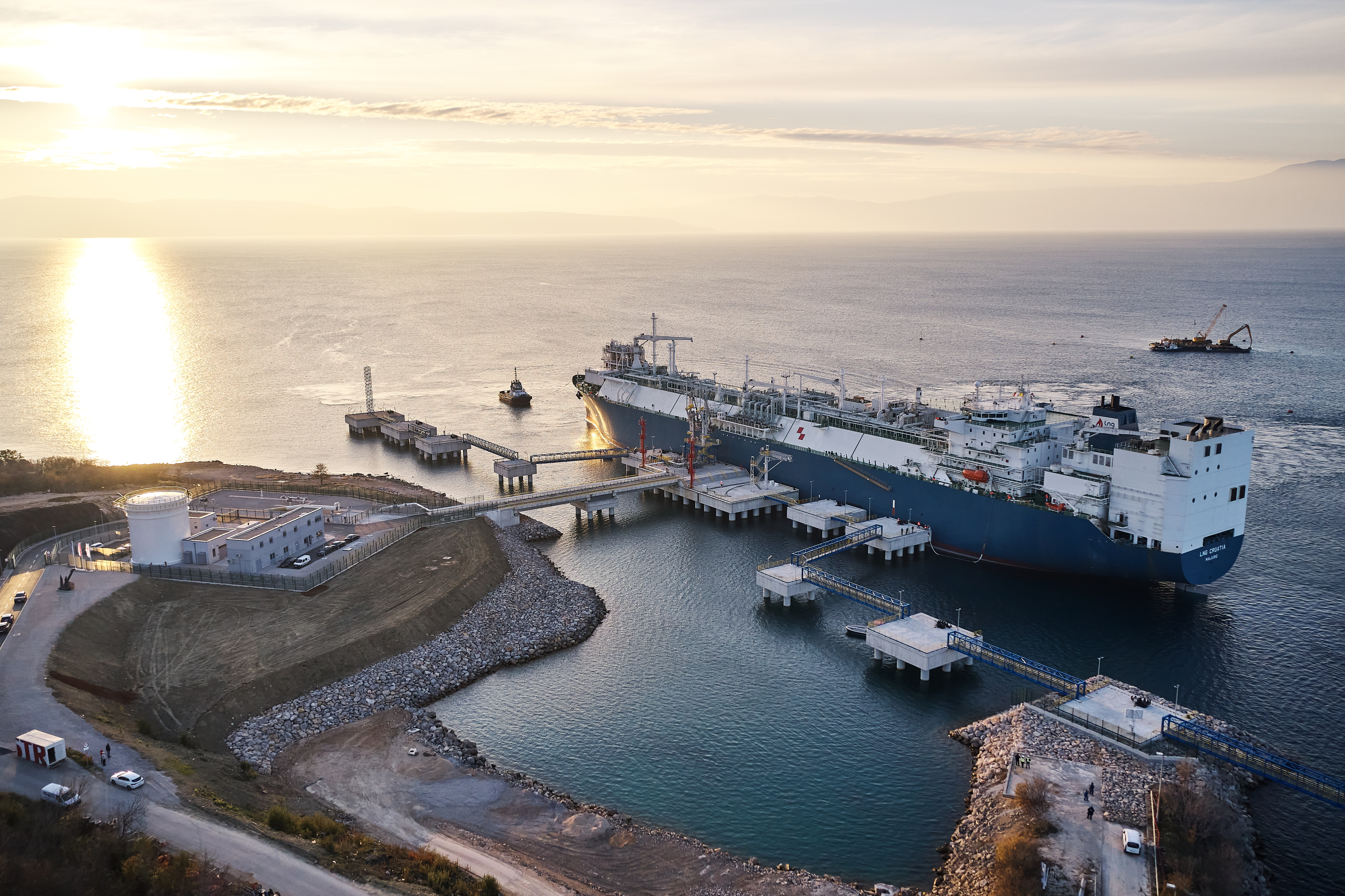 Croatia's LNG terminal inaugurated