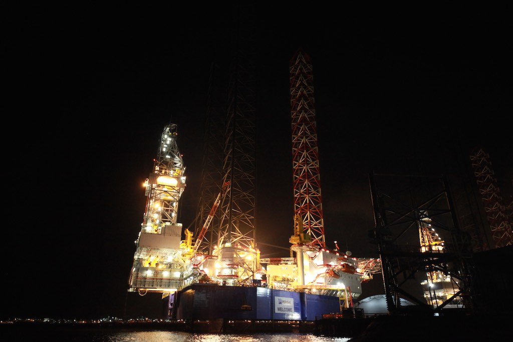 Perisai Pacific 101 jack-up rig