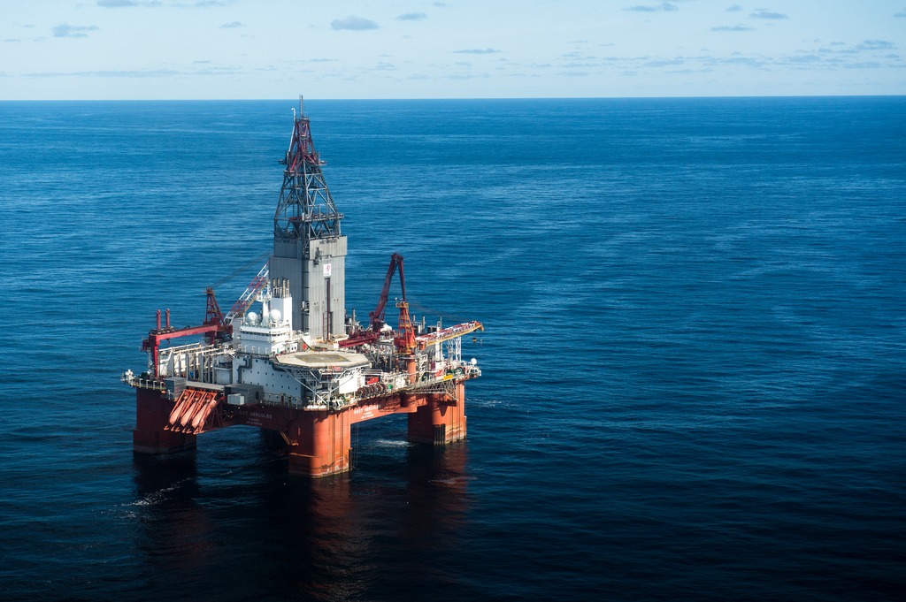 The wells were drilled by the West Hercules drilling rig