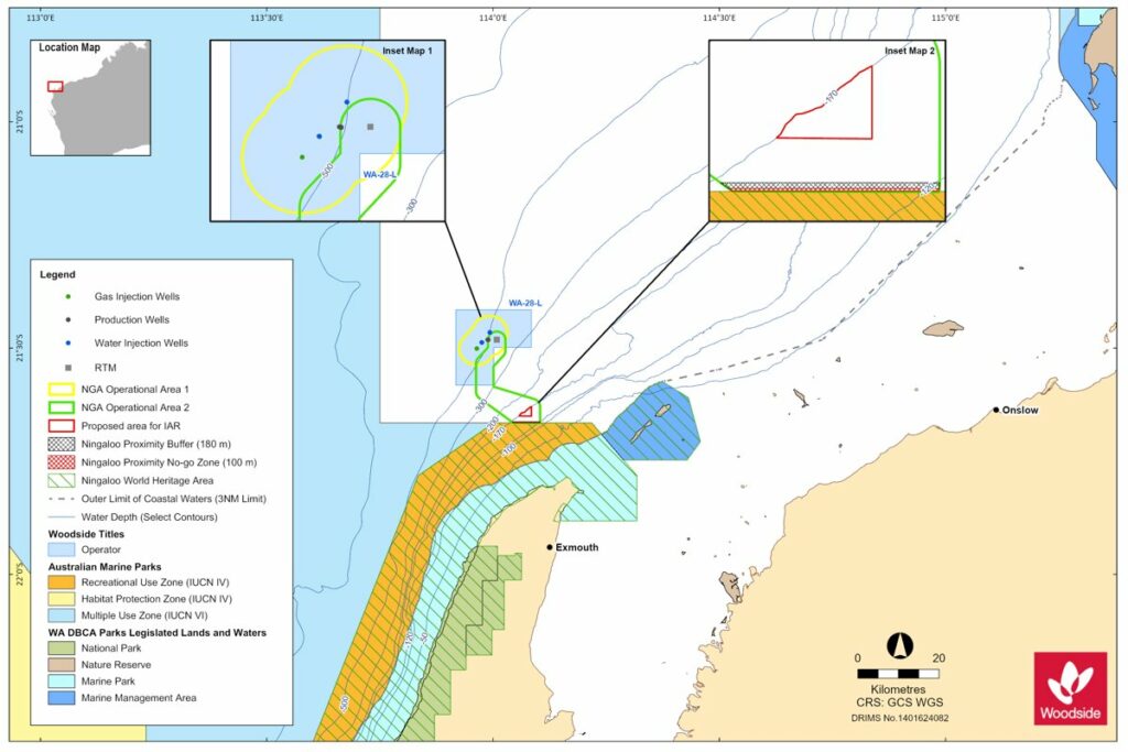 Production Licence Area WA-28-L - Woodside