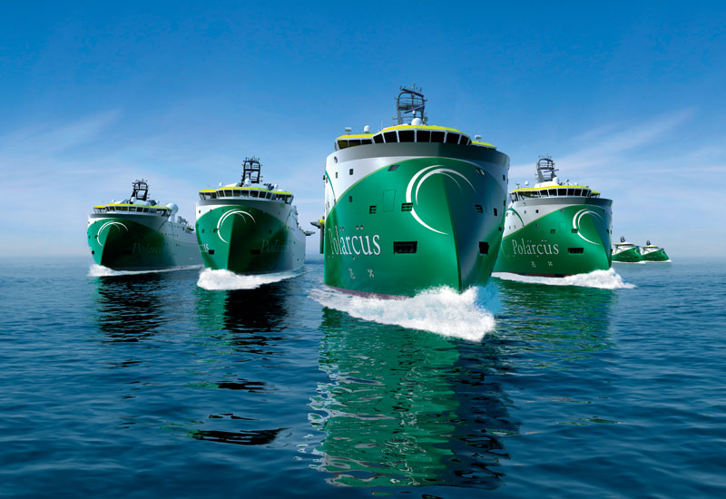 Polarcus fleet illustration