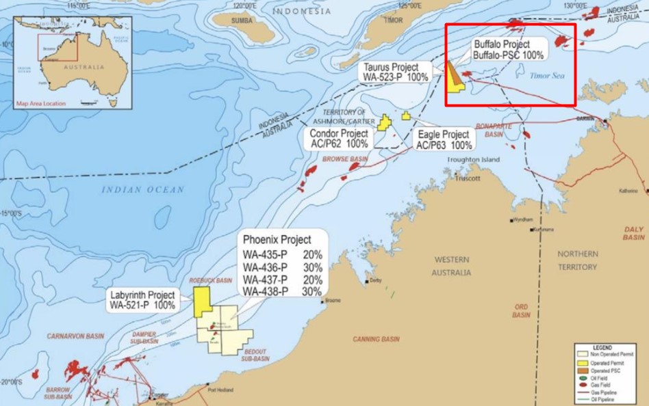 Location of Buffalo; Source: Carnarvon