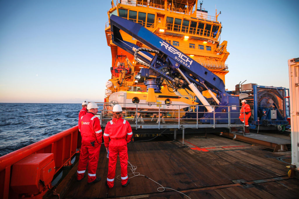 Reach Subsea and MMT crew with Surveyor Interceptor