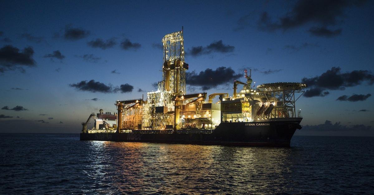 Stena Carron drillship drilled the Guyana wildcat for ExxonMobil