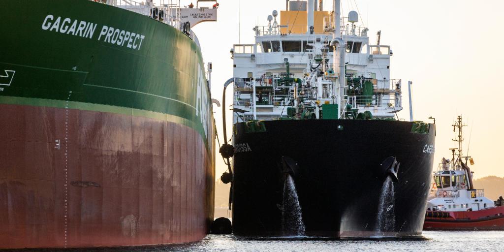 Shell boosts LNG bunkering network