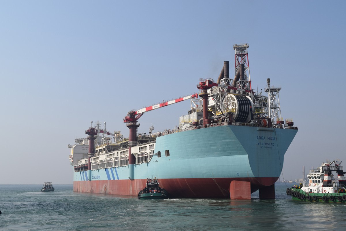 Aoka Mizu FPSO is operating on the Lancaster field for Hurricane; Source: Bluewater Crystal Amber