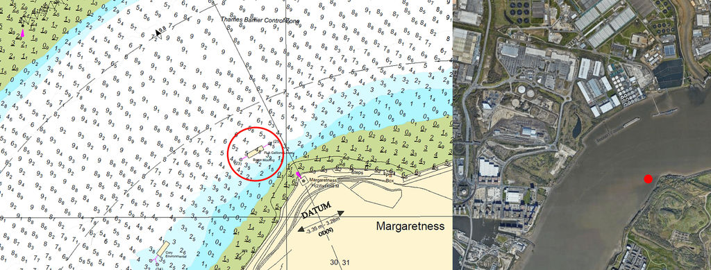 Image showing Thames tidal test site location (Courtesy of PLA)