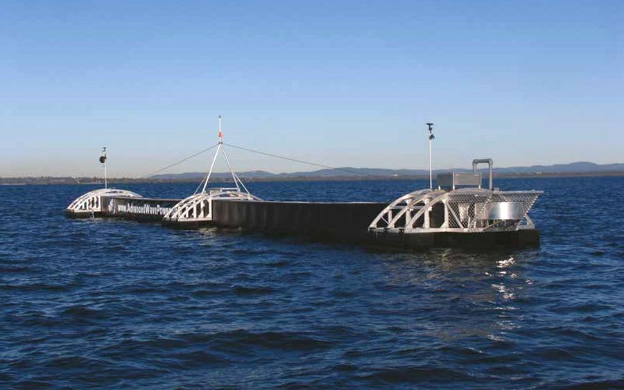 Illustration/The Wave Mill prototype (Courtesy of Wave Power Engineering)
