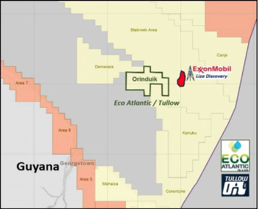 Orinduik block off Guyana