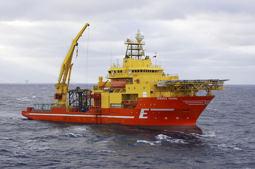 Photo of Subsea Viking vessel (Courtesy of Eidesvik Offshore)