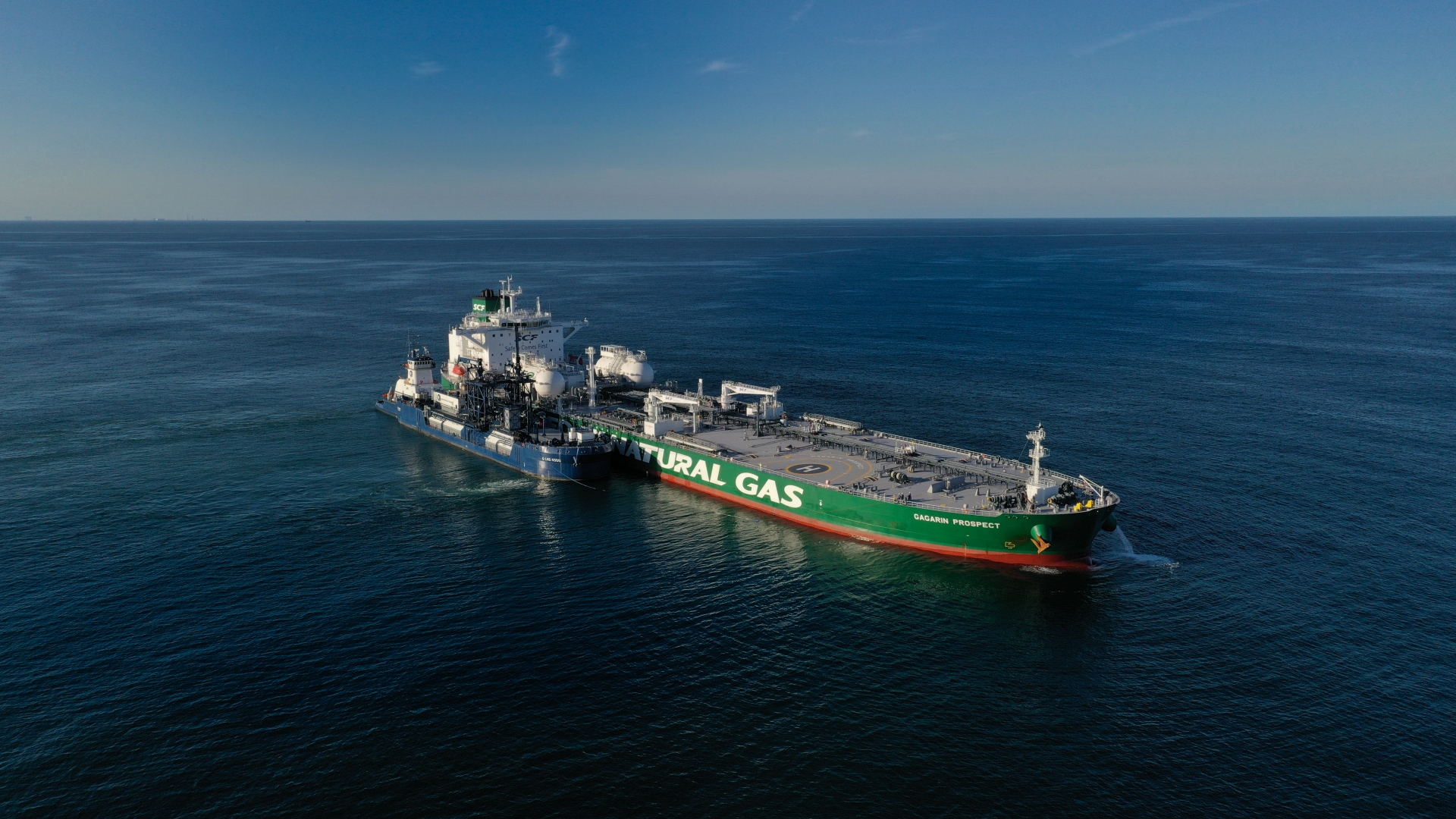 SCF, Shell complete first Aframax LNG bunkering in the USA
