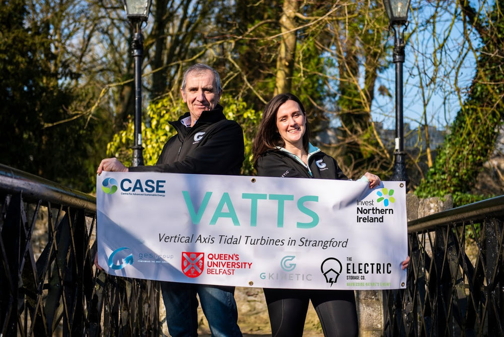 Photo of Vincent and Roisin Mc Cormack, father and daughter founding team of GKinetic Energy (Courtesy of GKinetic Energy)