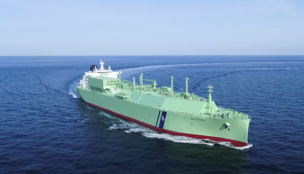 BW LNG takes delivery of BW Lesmes