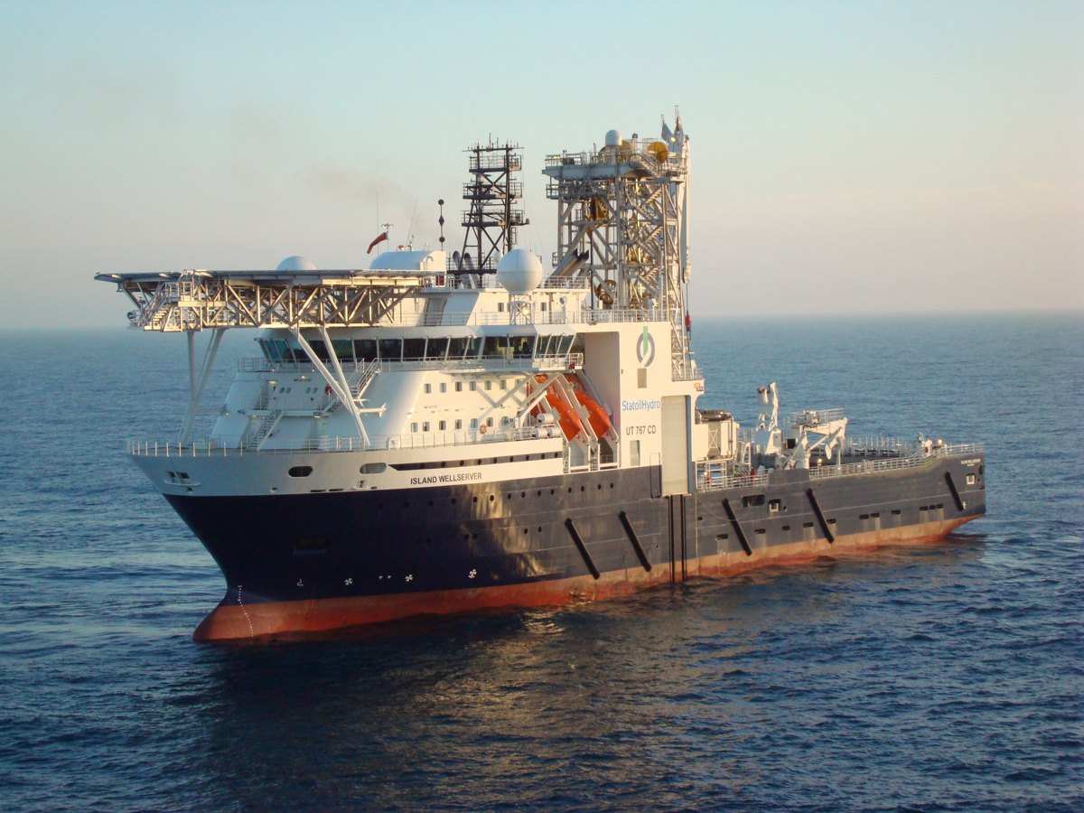 Island Wellserver vessel is working for Aker BP