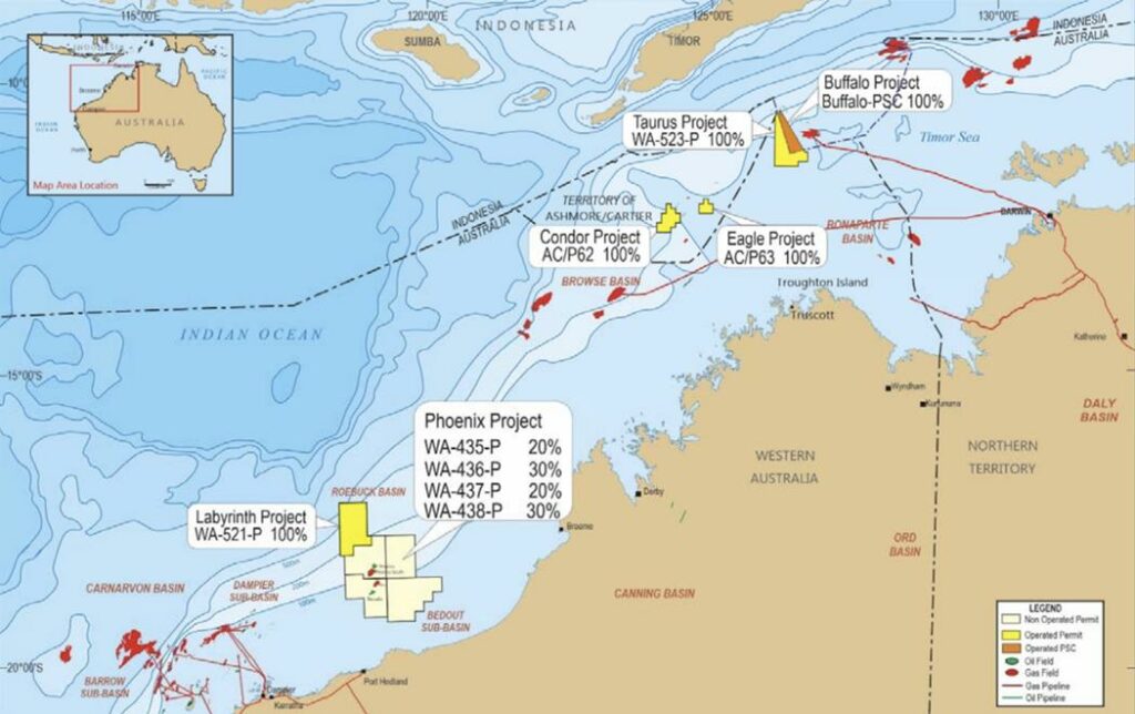 Buffalo map - Carnarvon Petroleum