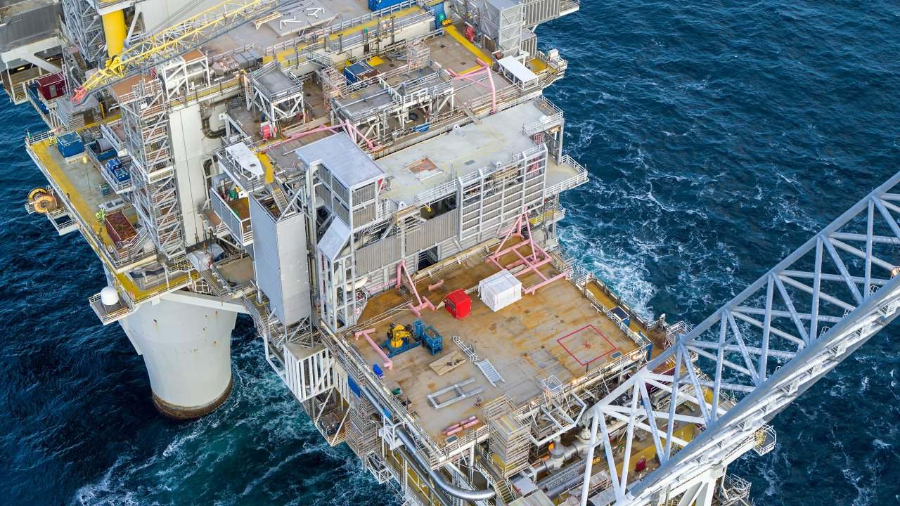 The Troll A platform in the North Sea - Equinor