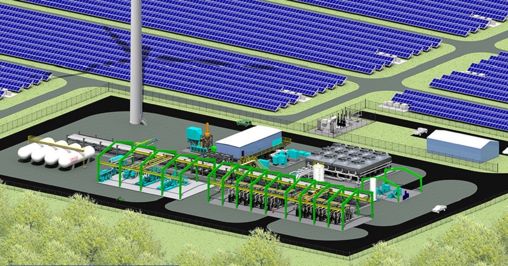 McDermott, New Energy deliver for green hydrogen facility