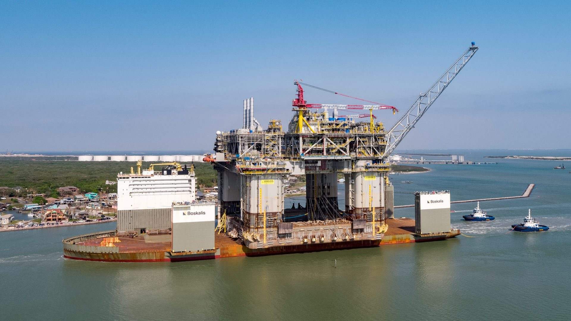 BP's Argos arrives in Texas