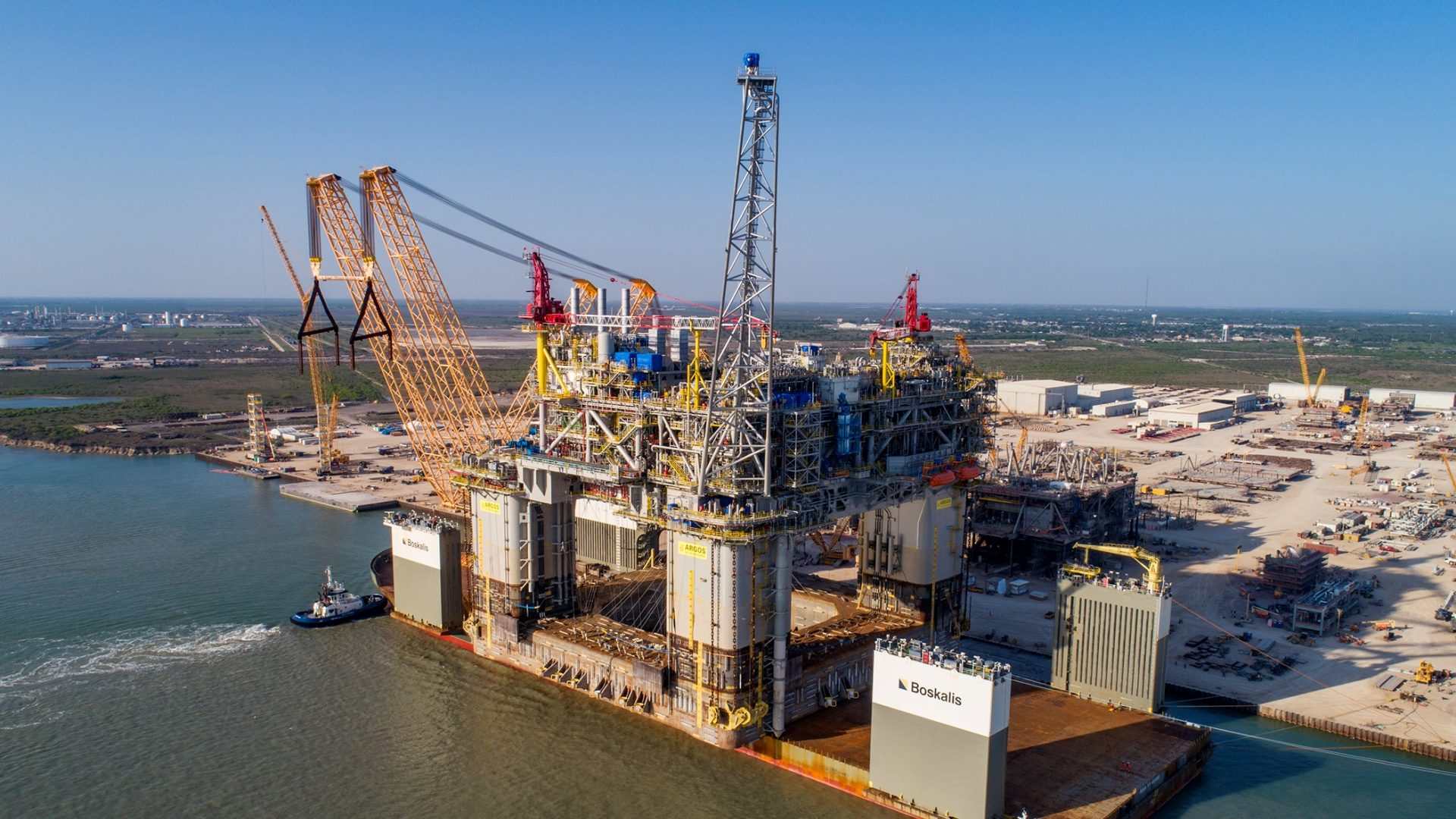 BP's Argos arrives in Texas