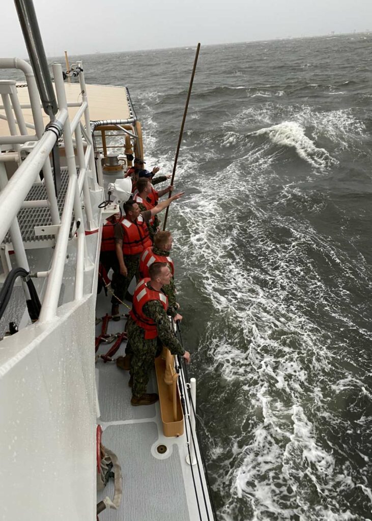 Photo courtesy of Coast Guard Cutter Glenn Harris