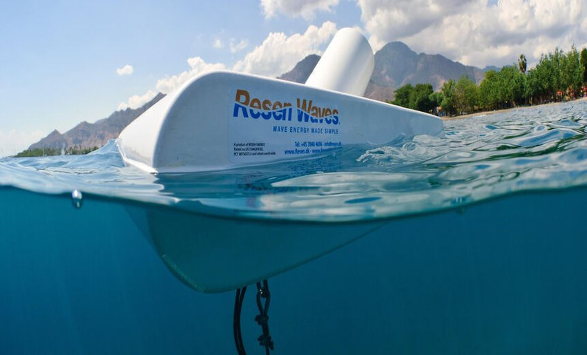 Resen Waves' Smart Power Buoy (Courtesy of Resen Waves)