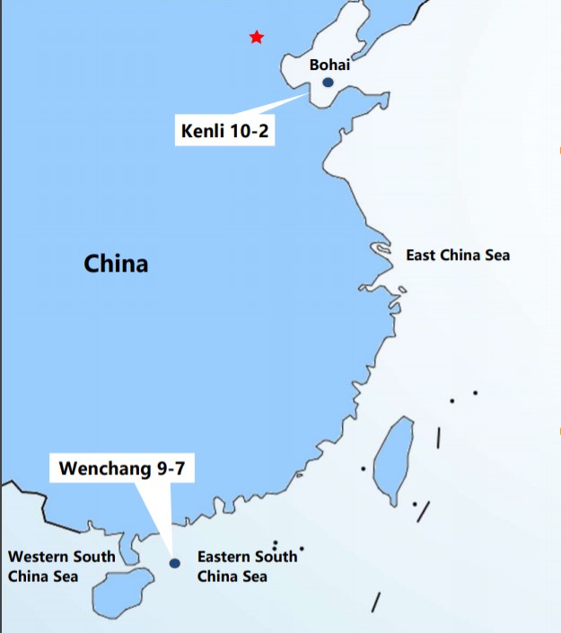 Kenli 10-2 and Wenchang 9-7 - CNOOC