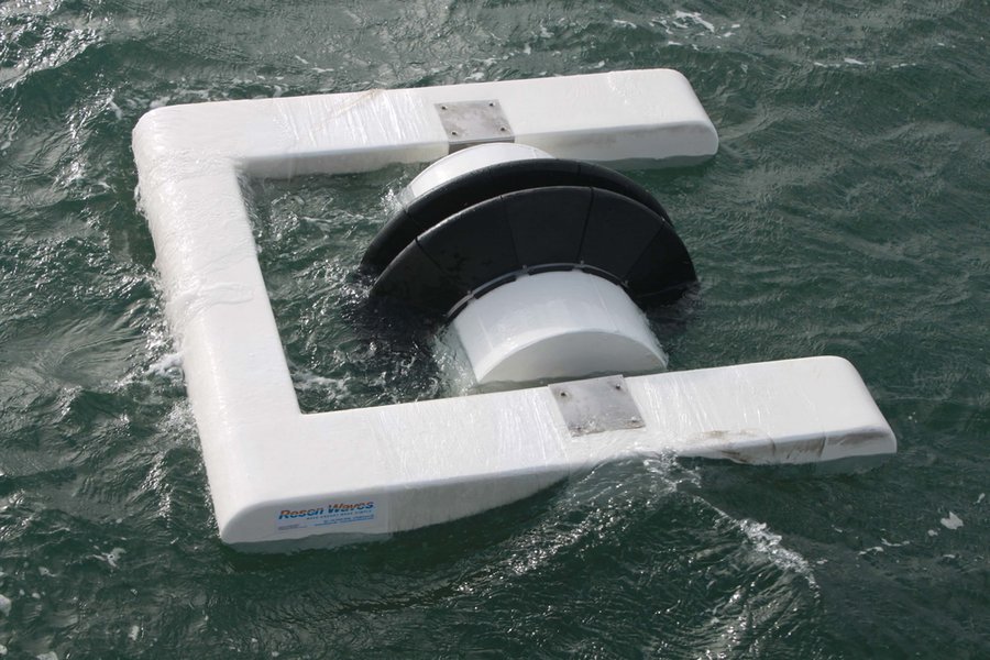 Photo showing Resen Waves’ Smart Power Buoy (Courtesy of Resen Waves)