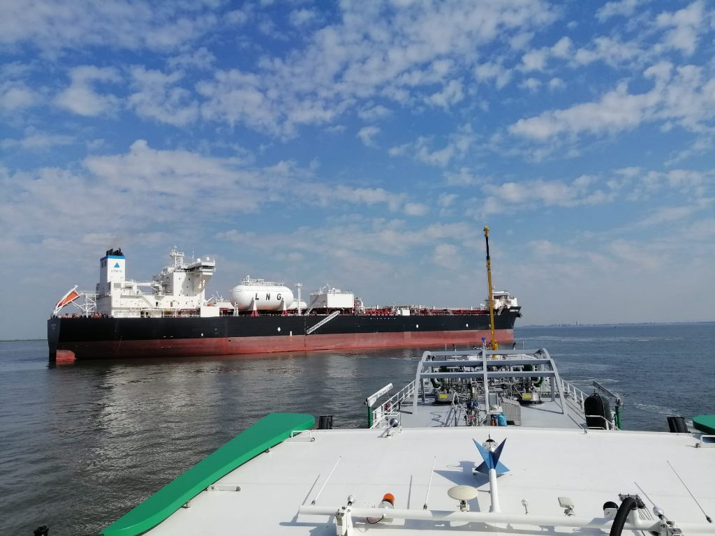 Titan LNG's second FlexFueler springs into action