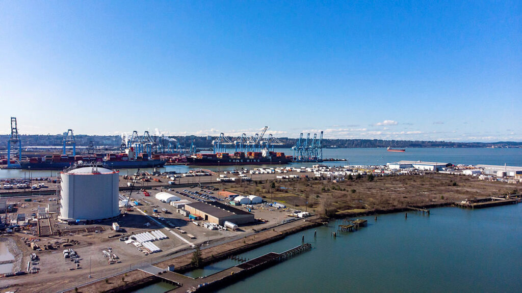 Puget Sound Energy’s LNG Terminal in the Port of Tacoma