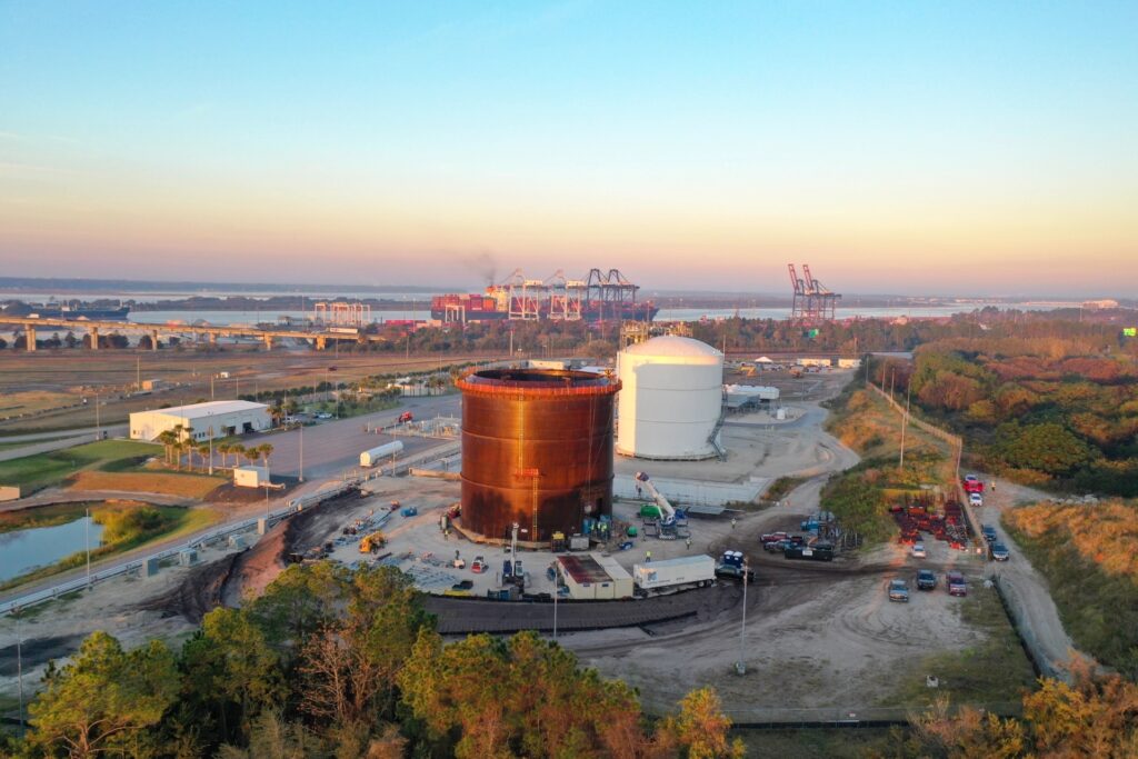 JAX LNG capacity expansion progressing