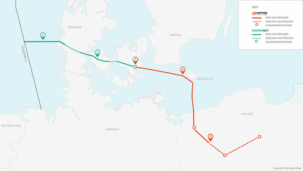 Final preps underway for Baltic Pipe pipelaying