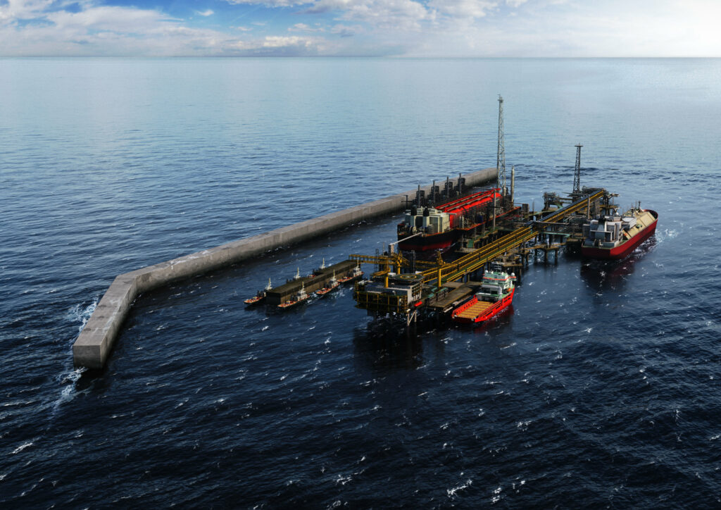 BP-led Tortue FLNG project's Phase 1 58 pct done