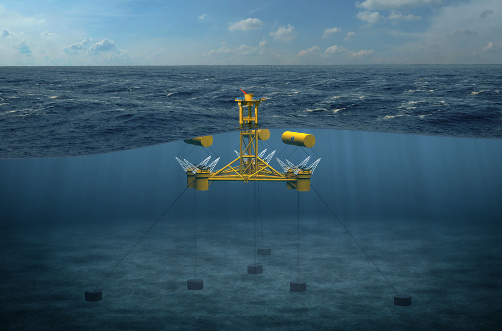 Image showing MPS' WaveSub device (Courtesy of Marine Power Systems)