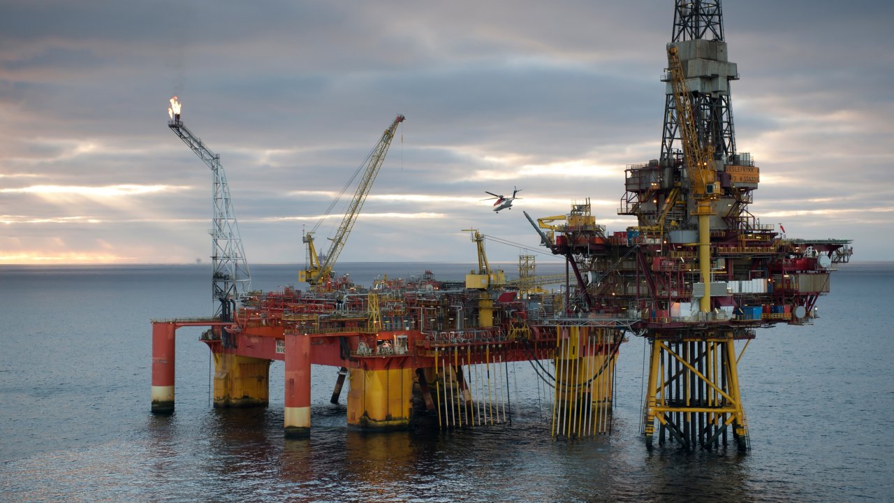 The Veslefrikk field in the North Sea - Equinor