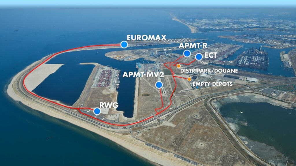 rotterdam port map