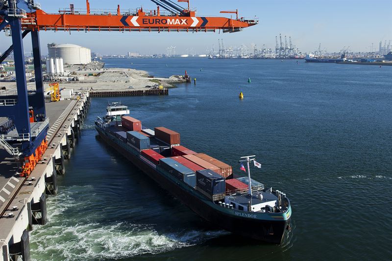 Inland Container Shipping, Port of Rotterdam