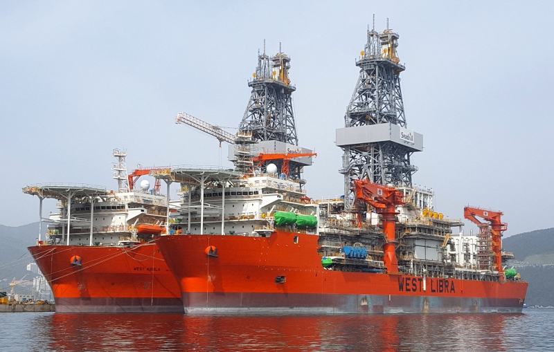 West Aquila and West Libra drillships - Northern Drilling