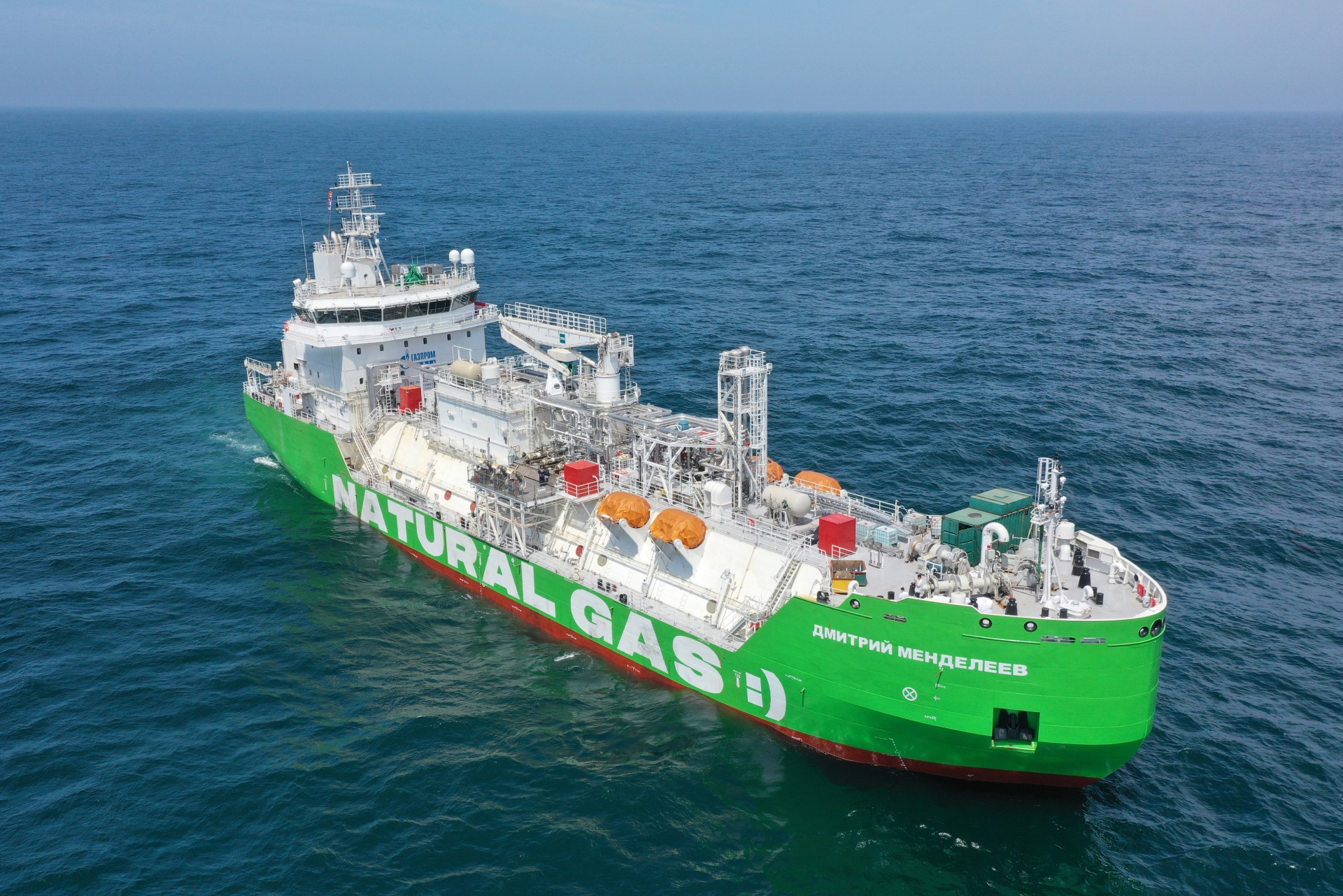 Gazprom Neft's LNG bunkering vessel completes sea trials