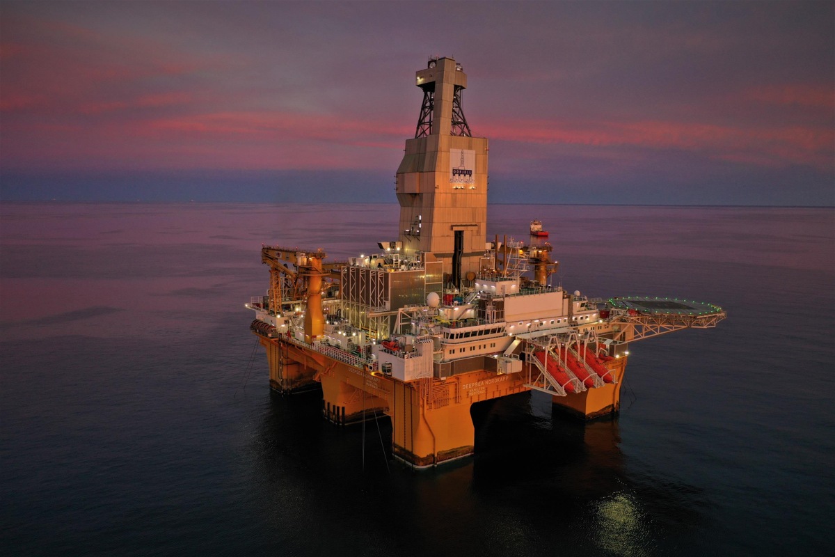 Deepsea Nordkapp rig drilled the Barents Sea well for Equinor