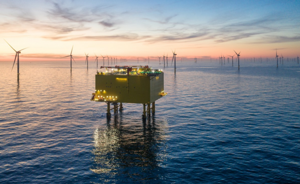 Cable connection needed for German offshore platform