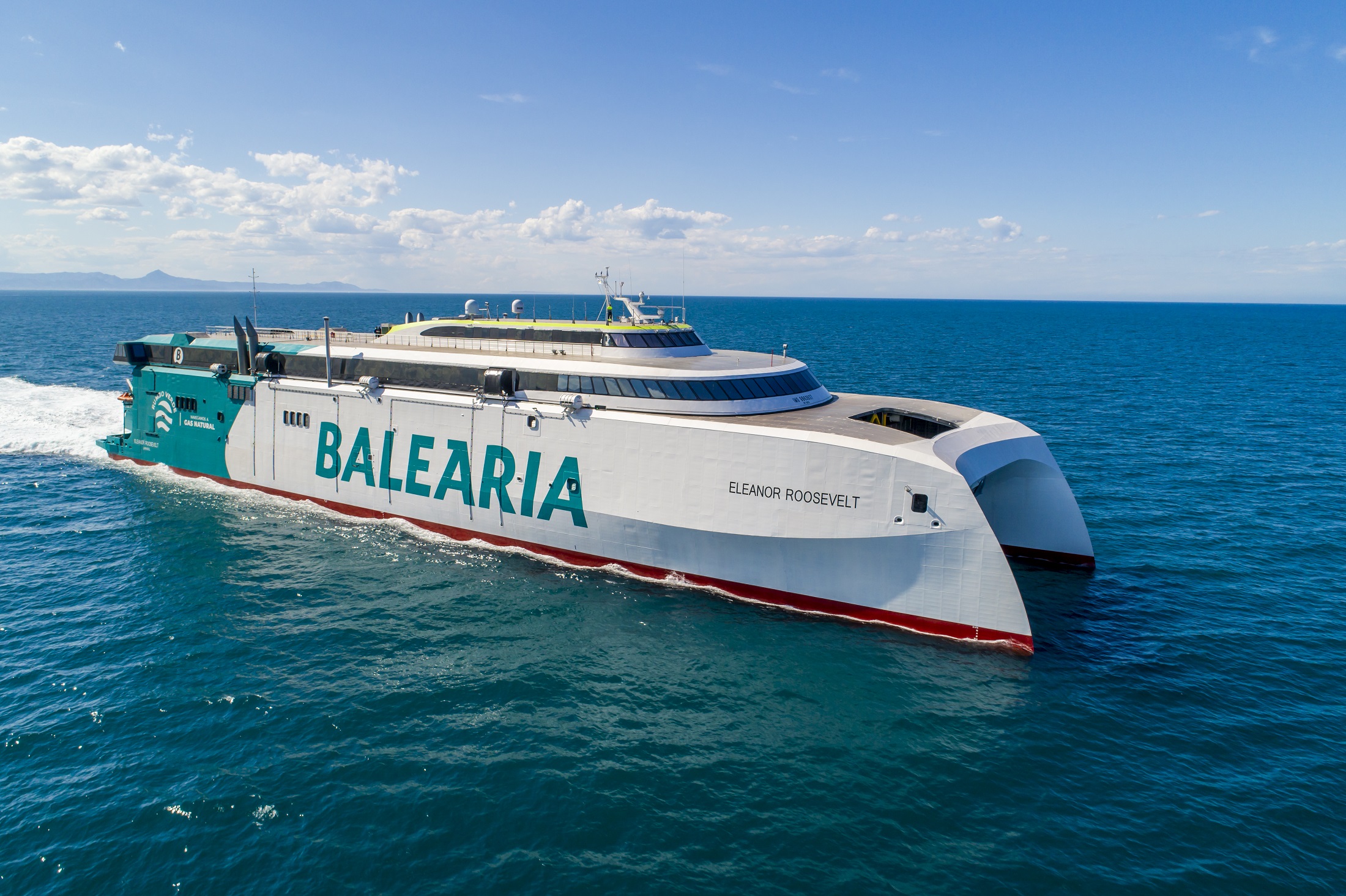 Axpo powers Eleanor Roosevelt LNG ferry with biomethane