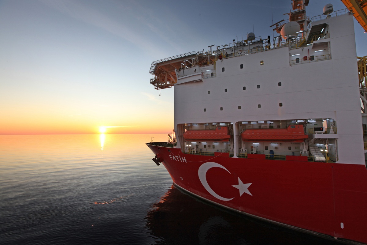 TPAO used the Fatih drillship to drill the well - Turkey