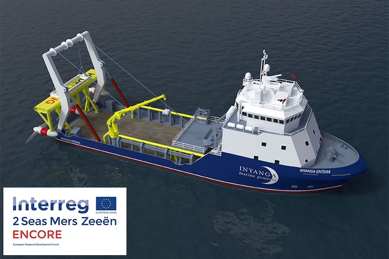 Concept for DP2 multi-purpose vessel Inyanga Entsha (Courtesy of Inyanga Marine Projects)