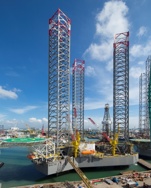 Baltic jack-up rig - Shelf Drilling