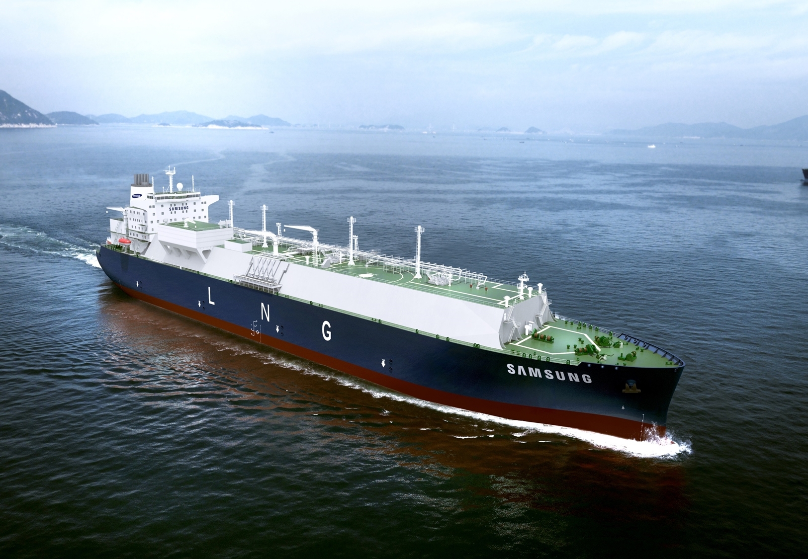 DNV approved Samsungs design for first fuel-cell propelled LNG carrier