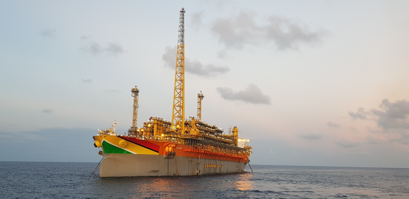 FPSO Liza Destiny moored offshore Guyana