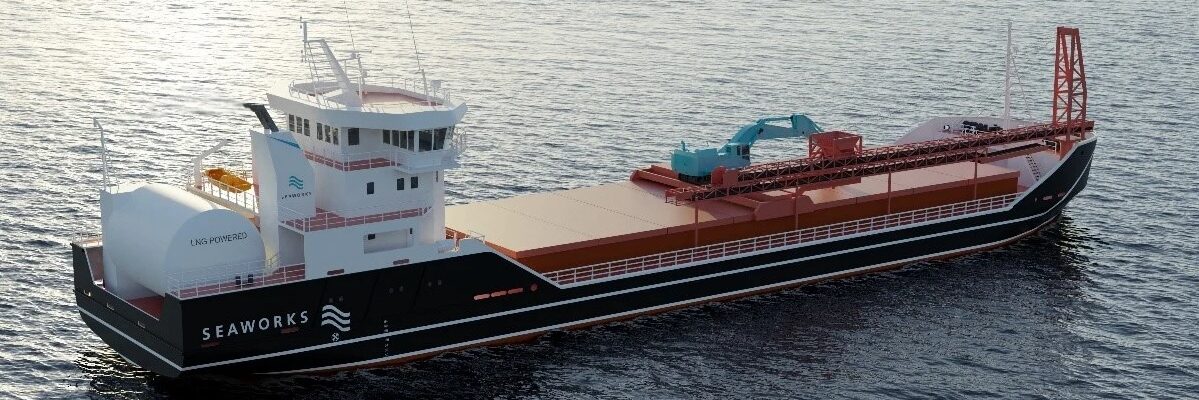 Seaworks' new LNG bulk carrier gets Kongsberg propulsion