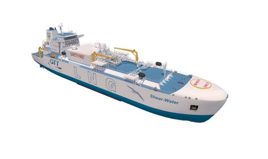 GTT's new LNG bunker vessel concept approved