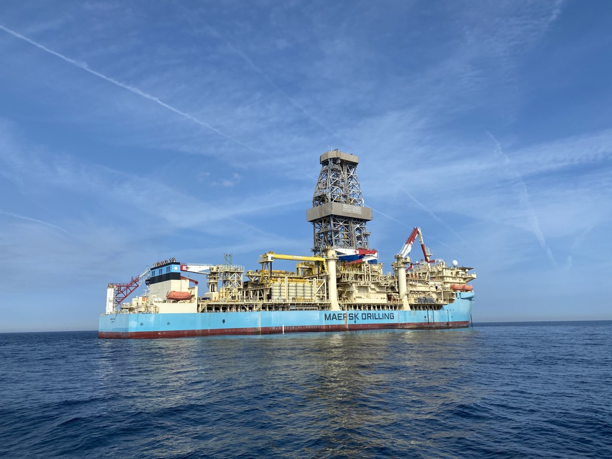 Maersk Valiant drillship drilled the well for TotalEnergies