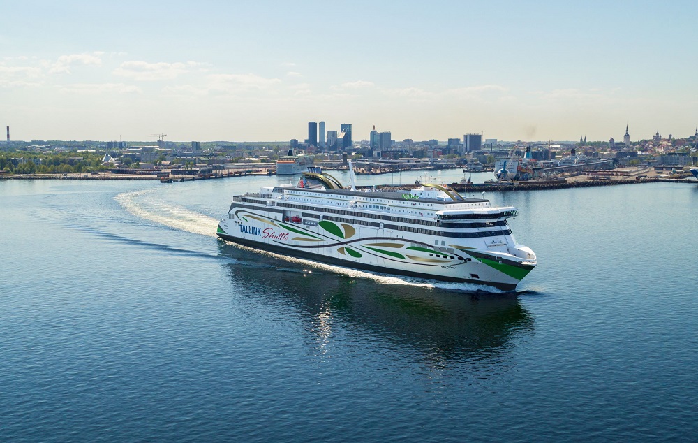 Rauma Marine launches LNG-fueled ferry for Tallink